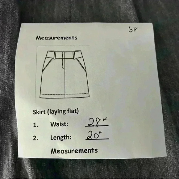 Playlord Pleated Gray Skirt Size 9 with Pockets Casual Short - Picture 11 of 11